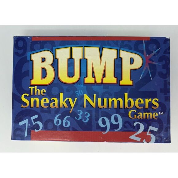 BUMP The Sneaky Numbers Game Tah Dah! 1997 Family Card Game - Picture 3 of 3